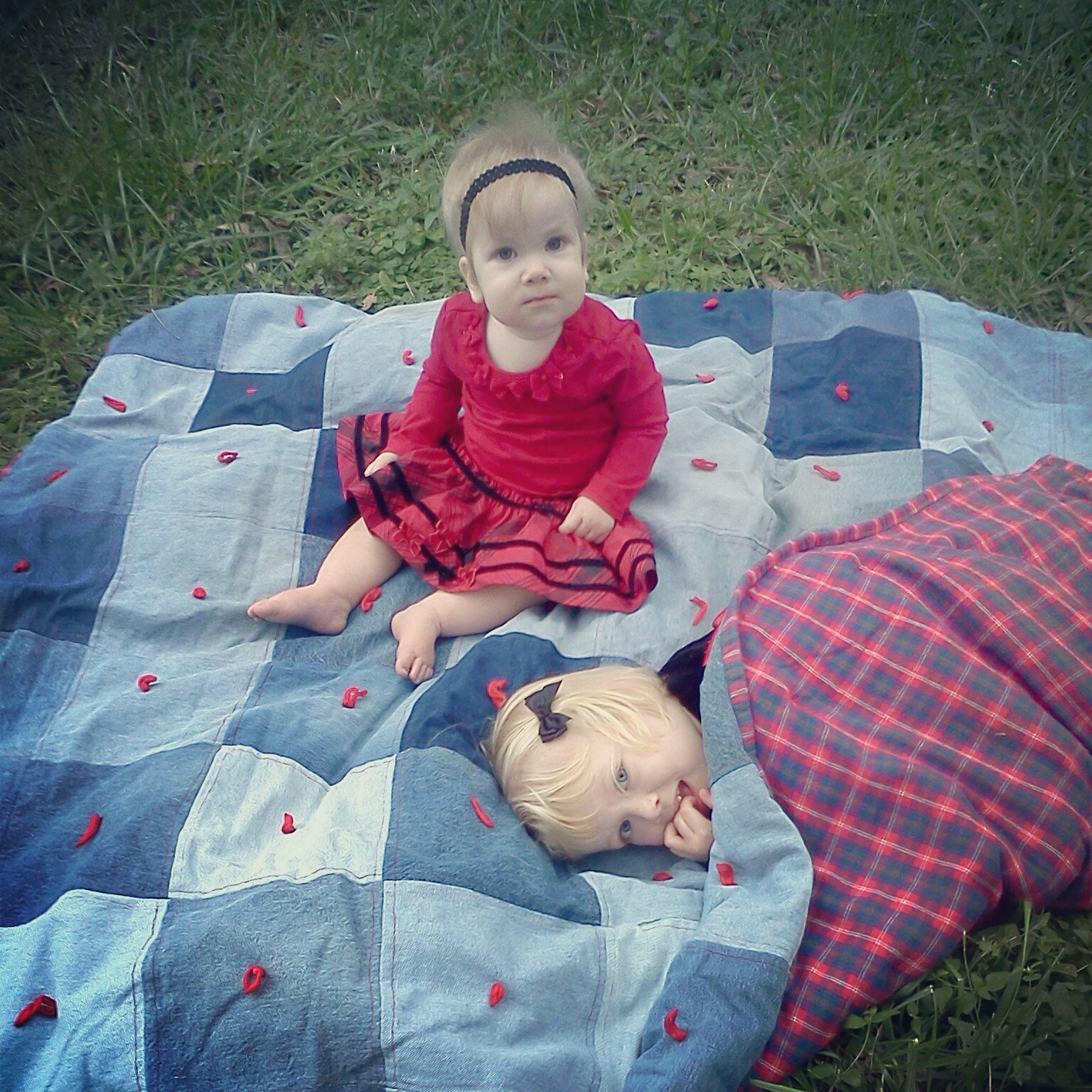 Taking family photos and it got cold!